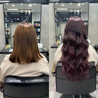 ロング カラー ヘアアレンジ ar+ ❤︎ maiのヘアスタイル