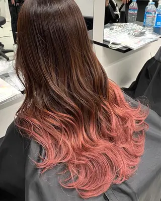 ミディアム カラー ⭐️無料!カット モデル募集⭐️夕貴のヘアスタイル