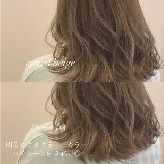 ミディアム カラー レイヤー/艶髪 🇰🇷Ryotaのヘアスタイル