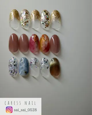 ネイル caress nail カレスネイル 代々木上原所属・カレスネイル さいのネイルデザイン
