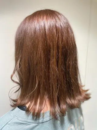 ミディアム カラー 成田で1番扱いやすい 髪へ導くみつきのヘアスタイル