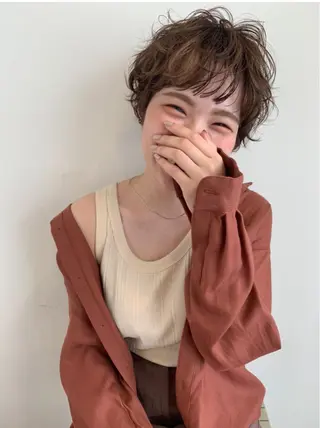 ショート ヘアアレンジ やまぐち もえかのヘアスタイル