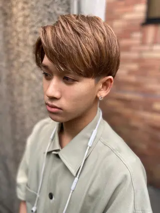 ショート カラー パーマ ヘアアレンジ メンズ CHIC share salon所属・ちこ .のヘアスタイル