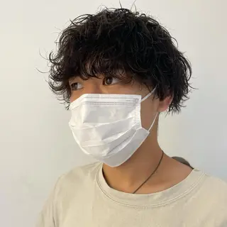 ショート カラー パーマ メンズ 🔥メンズヘア🔥 セヤシュウヘイのヘアスタイル