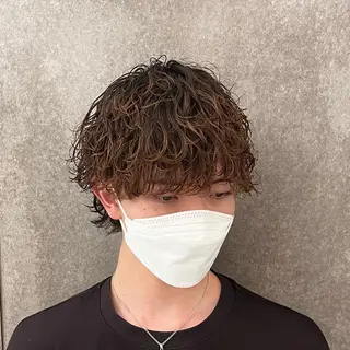 ショート パーマ メンズ 瀧野 翔吾【メンズ特化】のヘアスタイル