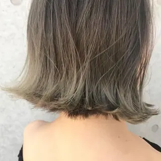 ミディアム カラー パーマ ヘアアレンジ メンズ キッズ ネイル マツエク・マツパ premier modelsのヘアスタイル