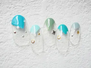 ネイル トップネイリスト Ribbon立川店のネイルデザイン