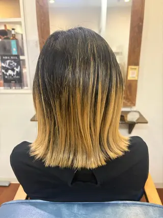 ミディアム 宮越 えこのヘアスタイル