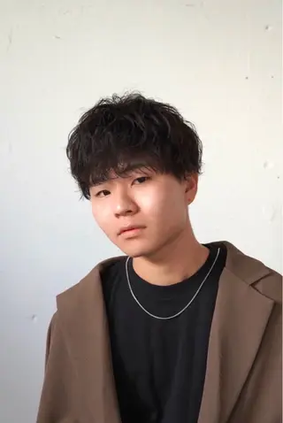 パーマ メンズ ツイストスパイラル/ メンズパーマ/ハルキのヘアスタイル