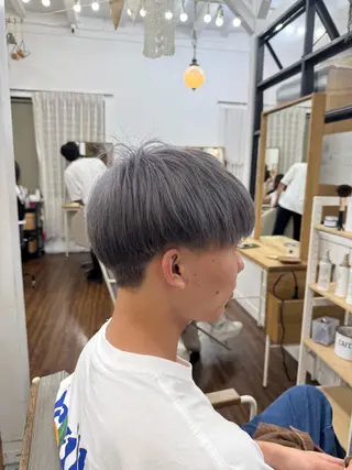 ショート カラー メンズ メンズ特化サロン ユウヘイのヘアスタイル