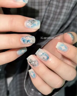 ネイル ⟡.*222⋰˚☆ MöEのネイルデザイン