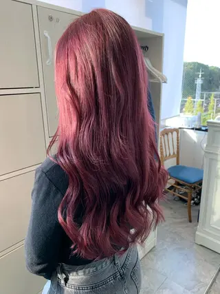 ロング カラー 透明感カラー特化型 NAOKIのヘアスタイル