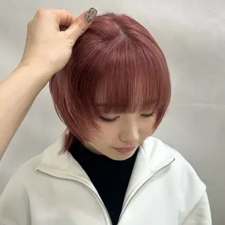 ミディアム ツヤハイトーン/ レイヤー💫mayuのヘアスタイル