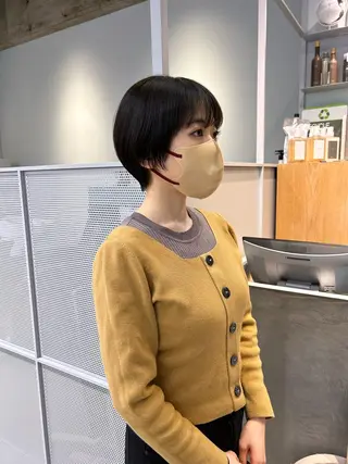 ショート 津葉井 麗奈のヘアスタイル