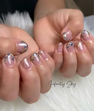 ネイル infinity skyのネイルデザイン