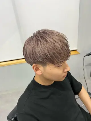 カラー 金子勇希🔥パーマ 比率90%以上🔥のヘアスタイル