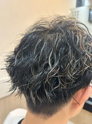 ショート パーマ メンズ リリー /Men's/パーマのヘアスタイル