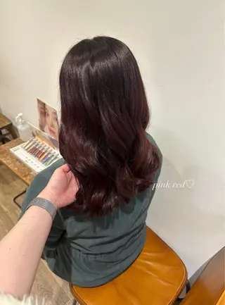 ロング カラー ヘアアレンジ himawari♡ 柔らかいカラーのヘアスタイル
