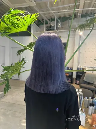 ミディアム 若井 媛愛のヘアスタイル