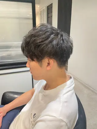 ショート パーマ メンズ feliz🤍 RINAのマツエク・マツパデザイン