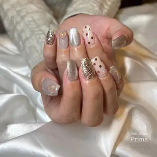 セミロング ネイル SalonPrima Nail & Eyeのネイルデザイン