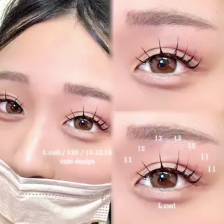 マツエク・マツパ beautysalonICY所属・ICY❁⃘eye aikaのマツエク・マツパデザイン