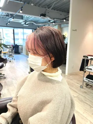 ショート カラー レイヤー/韓国/艶髪 /タカマサのヘアスタイル