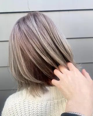 ミディアム カラー ✨韓国風カット/艶髪 カラー✨yumeのヘアスタイル