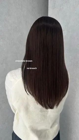 ロング カラー v-lab studio所属・韓国レイヤーカット/ 艶カラー/ noaのヘアスタイル