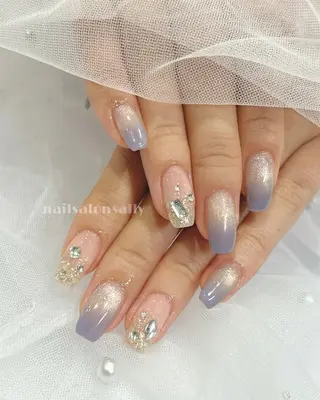 ネイル GO TODAY シェアサロン　原宿Liber店所属・Risa🍒原宿 推し活/ガーリーのネイルデザイン