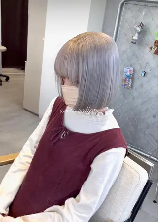 ミディアム カラー パーマ ヘアアレンジ メンズ キッズ ネイル マツエク・マツパ アイブロウ カラーソムリエ認定 茶屋町Eir岩本のヘアスタイル