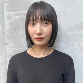 ショート カラー ホリケ アオイのヘアスタイル