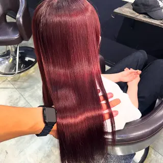 ロング カラー 🌈カラー特化 ハイトーンけいと🌈のヘアスタイル