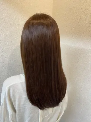 ロング カラー PUUR所属・🍒鈴木 エミリ🍒のヘアスタイル