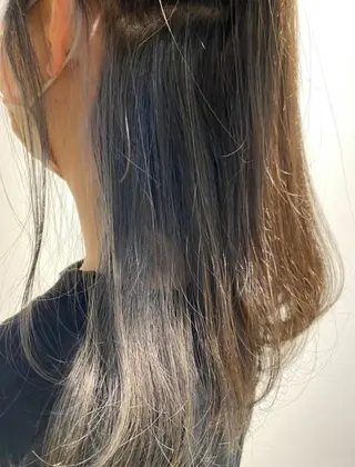 ミディアム カラー 佐藤 裕史のヘアスタイル