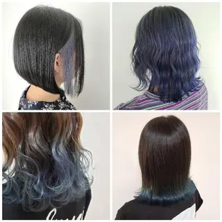 セミロング カラー ヘアアレンジ 成瀬 弘光のヘアスタイル