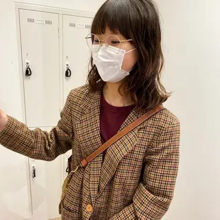 ミディアム パーマ 西山梨々【12/1〜 産休を頂きます🎀】のヘアスタイル