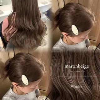 カラー ParveMix 🩶🫧入江 香名のヘアスタイル