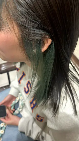 ミディアム ボブ/メンズカット パーマ/ホノカのヘアスタイル