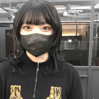 セミロング ✂︎ウルフ・ショート ✂︎MIKUNIのヘアスタイル