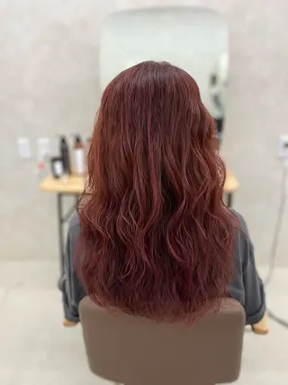 ロング カラー WizArt所属・🫧🕯️カラー特化 mari🕯️🫧のヘアスタイル