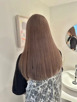 ロング カラー ダブルカラー/ 艶カラー／こうきのヘアスタイル