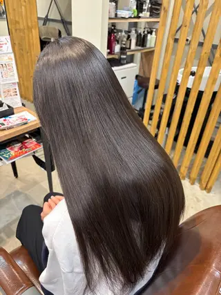 ロング 相馬 静香のヘアスタイル