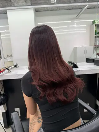 ロング miwa 🖤のヘアスタイル