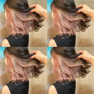ミディアム カラー Miku❇️ フェイスレイヤーのヘアスタイル