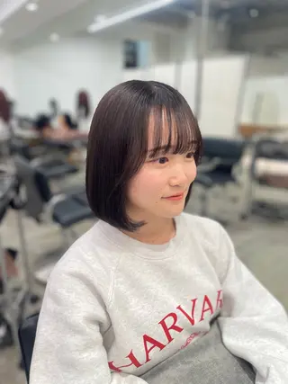 ミディアム 🤍ショートボブ 🤍NANAMI🤍のヘアスタイル