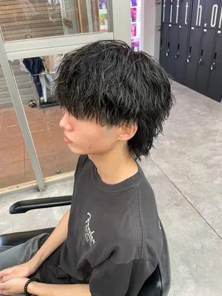 パーマ メンズ 町田エリアＮｏ．１/ パーマ特化/太田京希のヘアスタイル