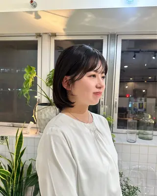 ミディアム MaruQuee de mashu所属・メンズ/ショート/ 福井優音のヘアスタイル