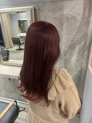 ロング カラー 艶感透明感カラー🤍 hinaのヘアスタイル