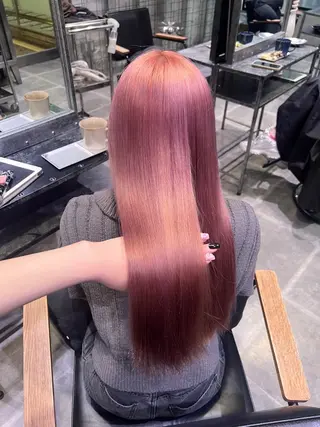 カラー AYANE 韓国ヘア /レイヤーカットのヘアスタイル